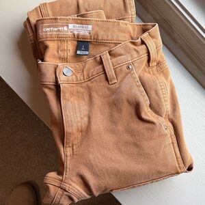 Carhartt Women's Tan Relaxed Fit Pants